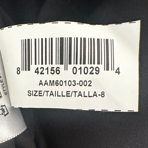 BCBGMAXAZRIA Black Long Sleeve Ciana Sparkle Evening Mini Dress Size 8 NWT - Picture 11 of 15